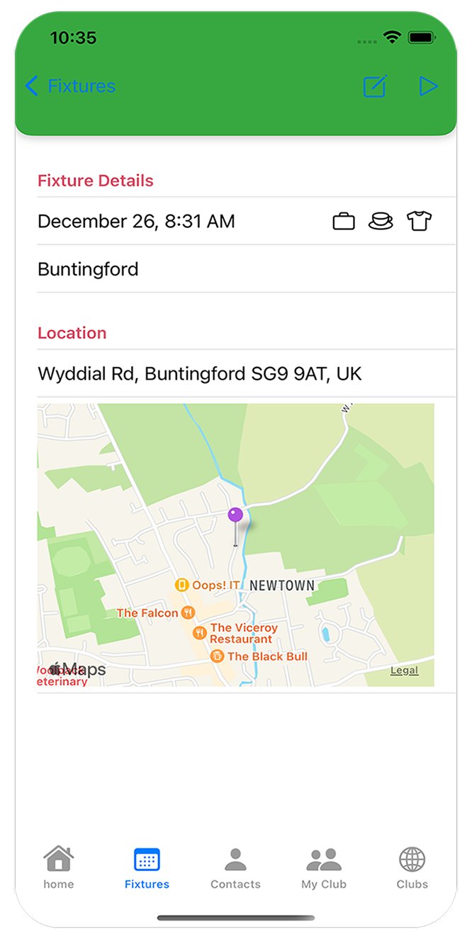 Fixture Details